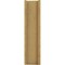 Ekena Millwork 7 1/2-in W x 18-in D x 30-in H Balboa Slat Rough Cedar Woodgrain TimberThane Outlooker, Primed Tan OUTUR075X18X30BOA24RCPR - alternate 2